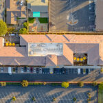 Eagle eye view over the Vista at Simi Valley community